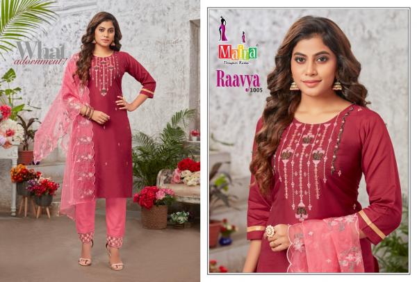 Maira Raavya Vol 10 Bombay silk Designer Readymade Suit